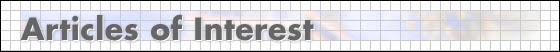 Articles of Interest